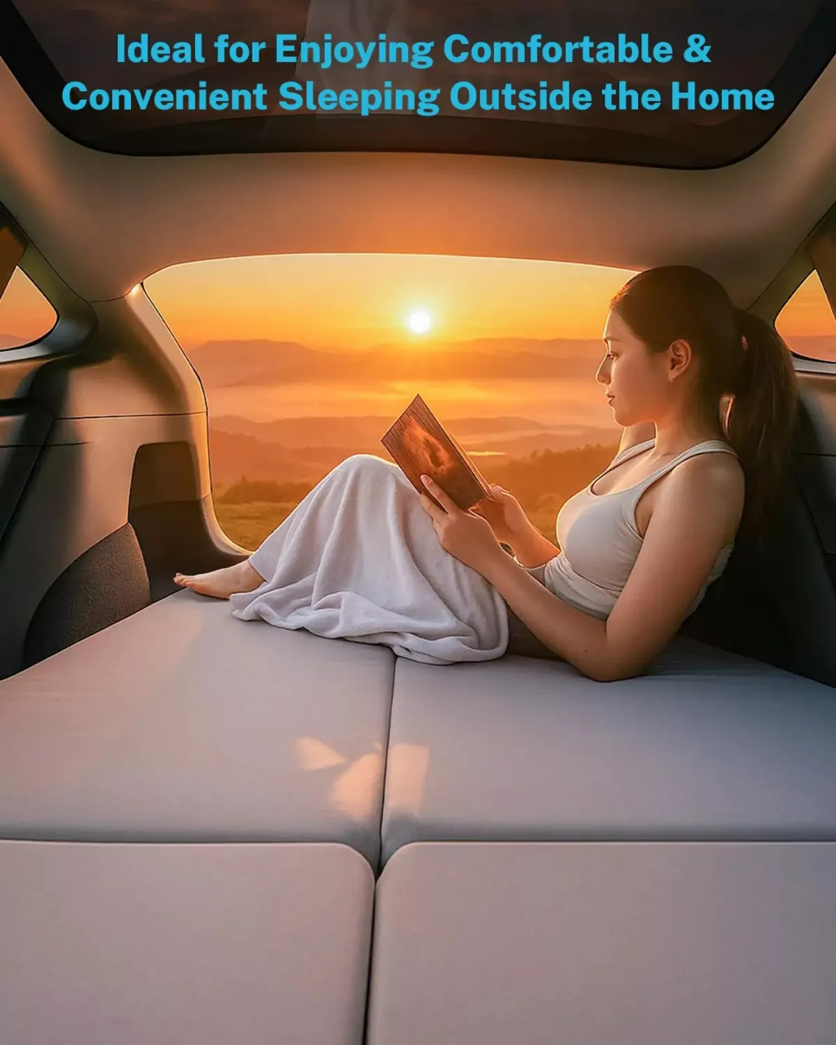 Gonex materasso memory foam per Tesla Model Y/3