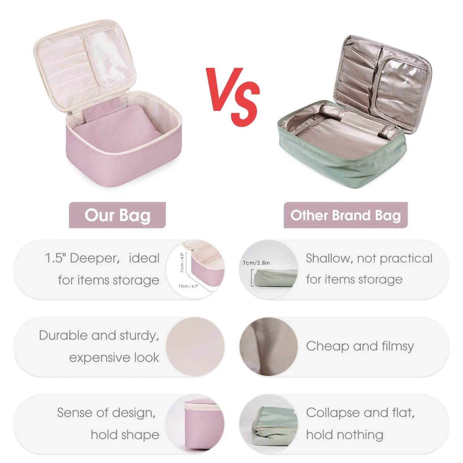 Narwey 5122 beauty case grande da viaggio