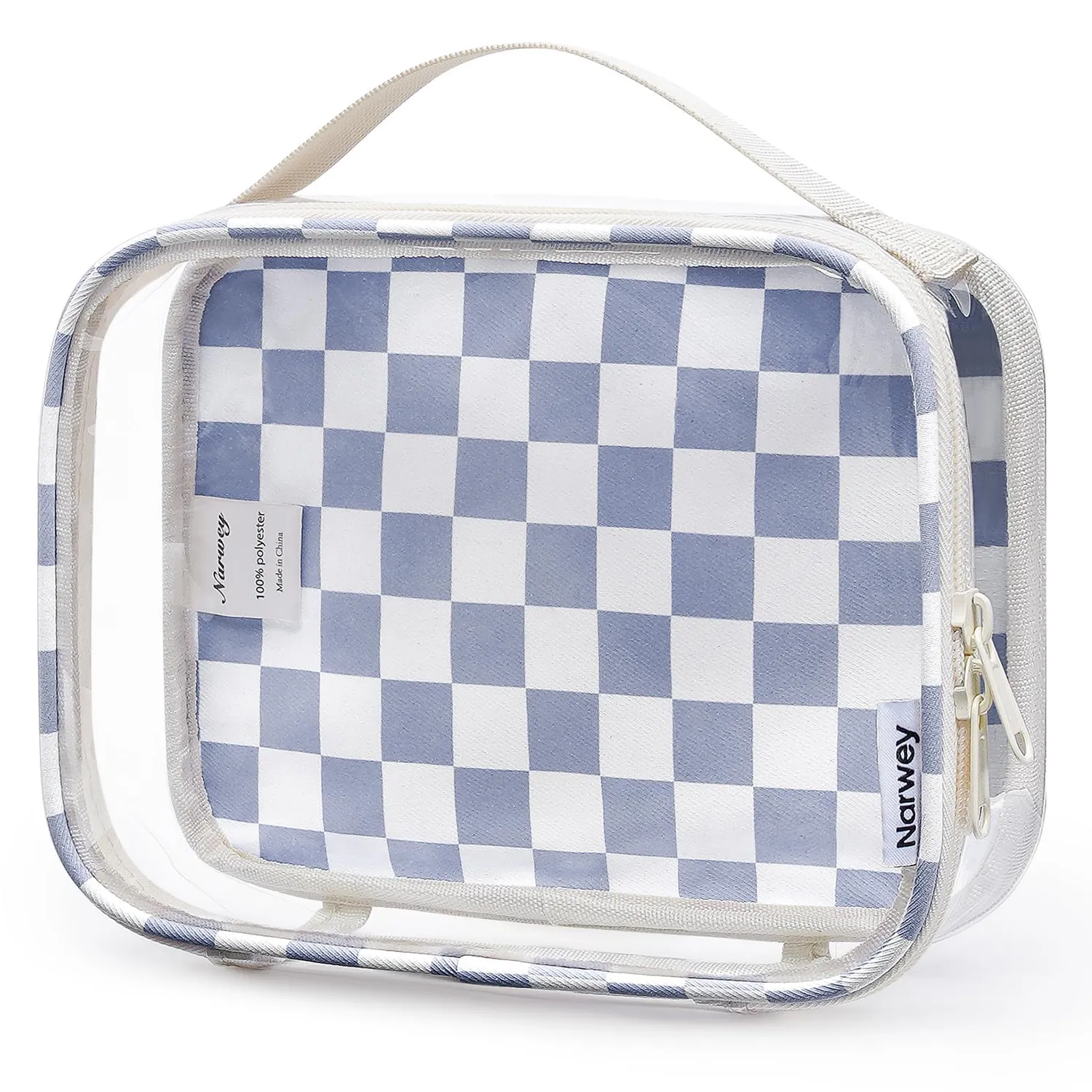 Narwey pochette trasparente TSA PVC da viaggio