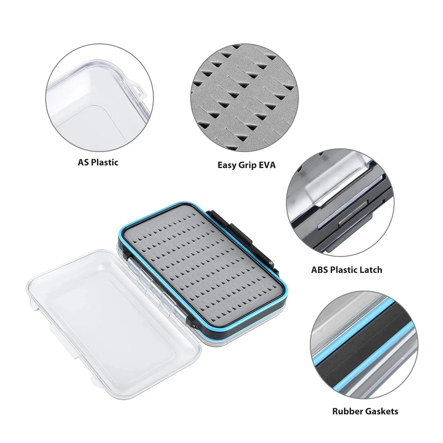 Gonex Fly Fishing Box scatola mosche