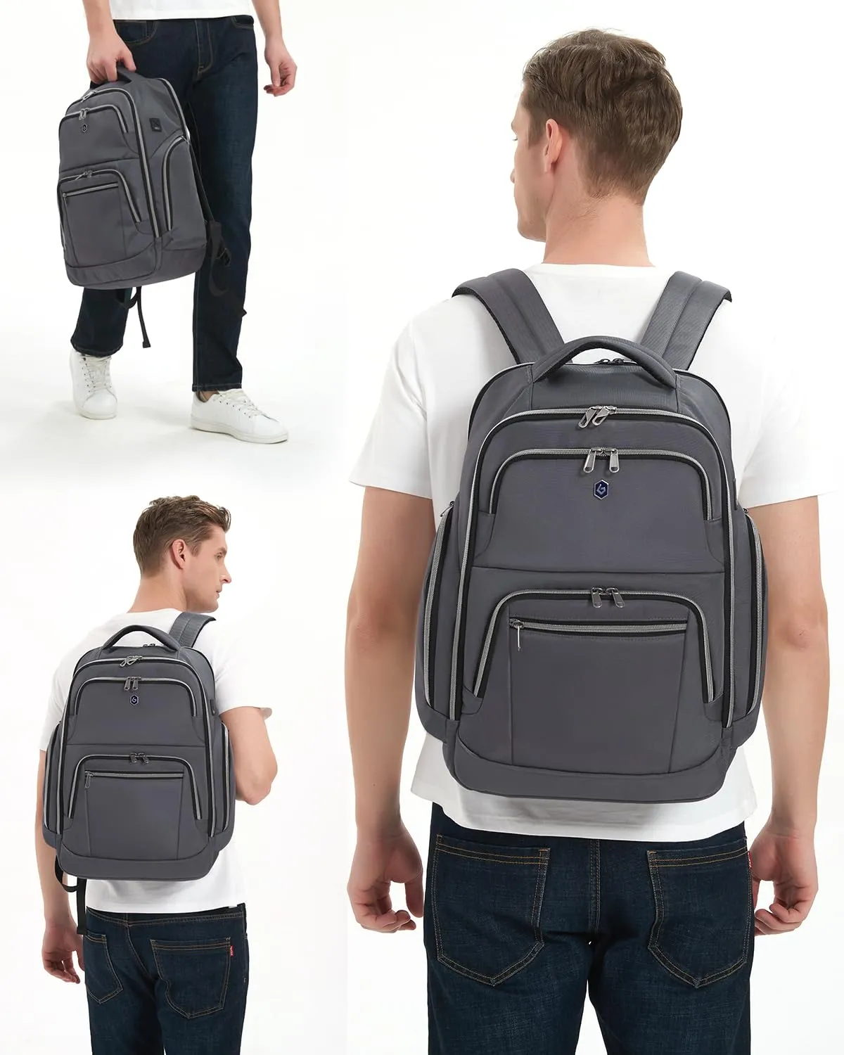 Narwey Zaino Viaggio Antifurto Porta PC 16"
