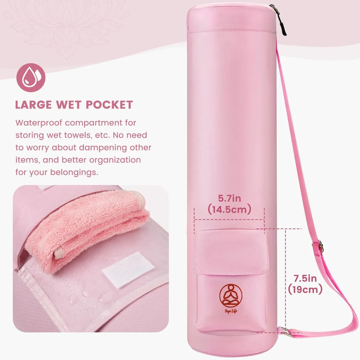 Gonex Yoga Mat Bag borsa tappetino yoga