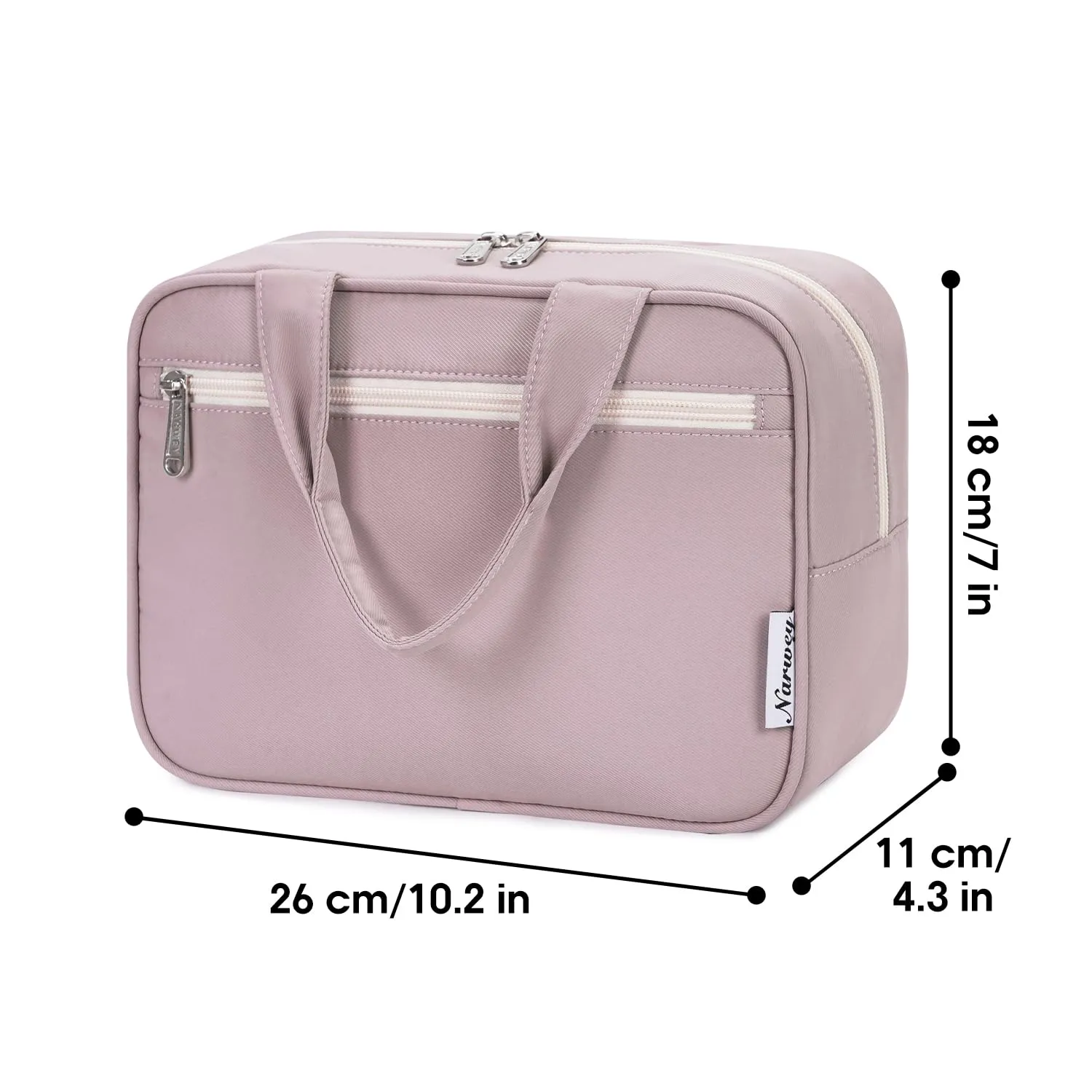 Narwey beauty case da viaggio grande impermeabile