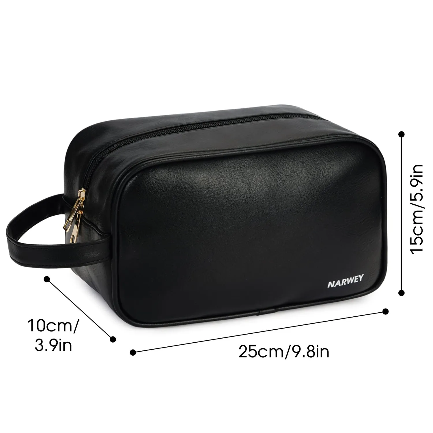 Narwey PU Leather beauty case da viaggio
