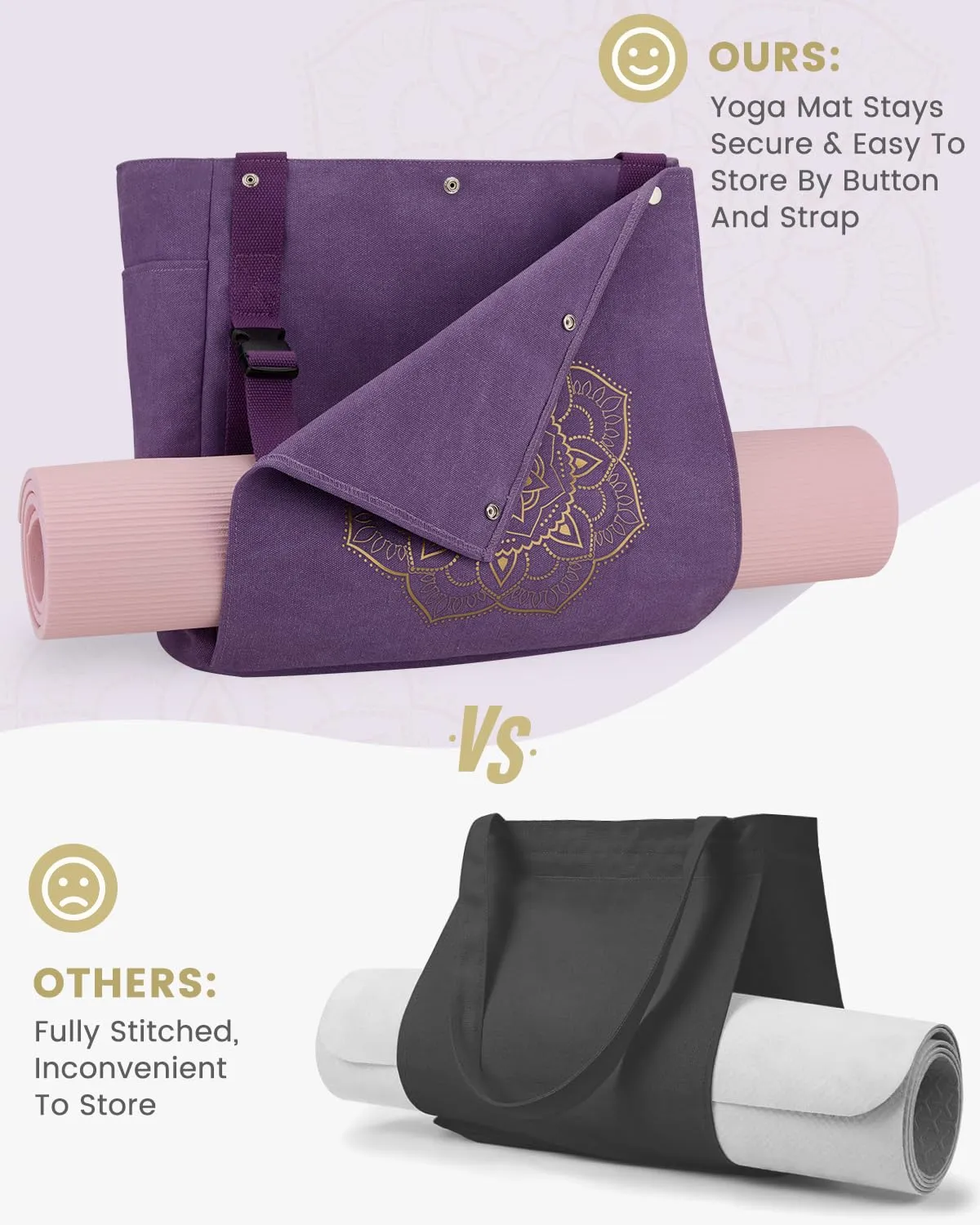 Gonex Borsa Tappetino Yoga Tela