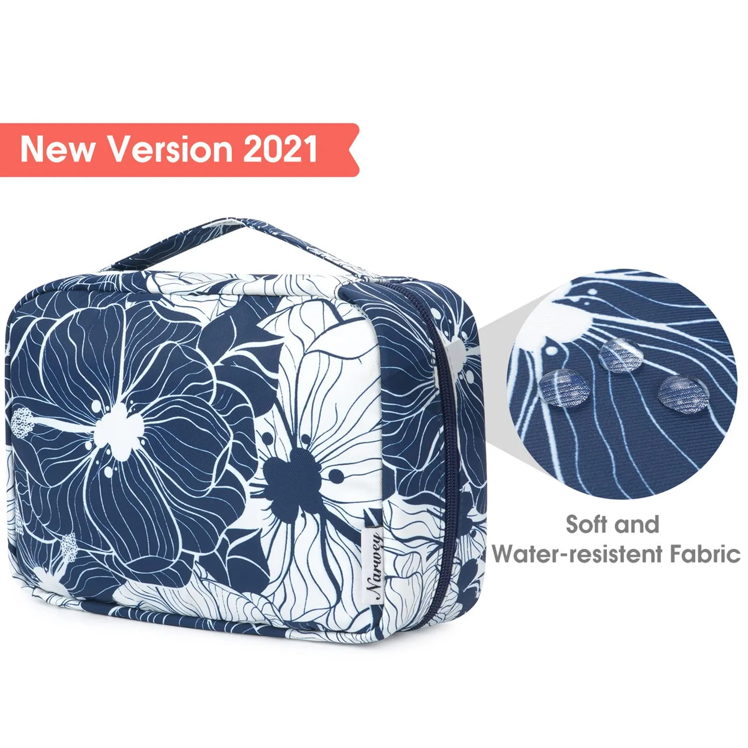 Narwey NW18011114 Beauty Case da Viaggio Appendibile Impermeabile