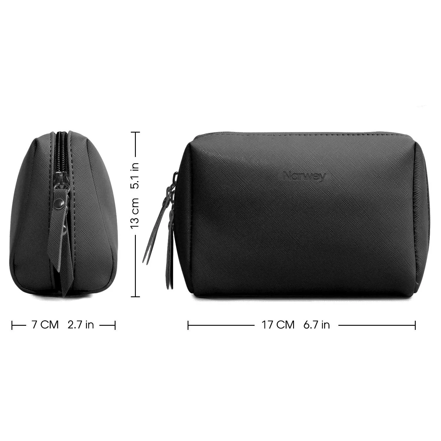 Narwey NW5038 Pochette Trucco Viaggio in Similpelle