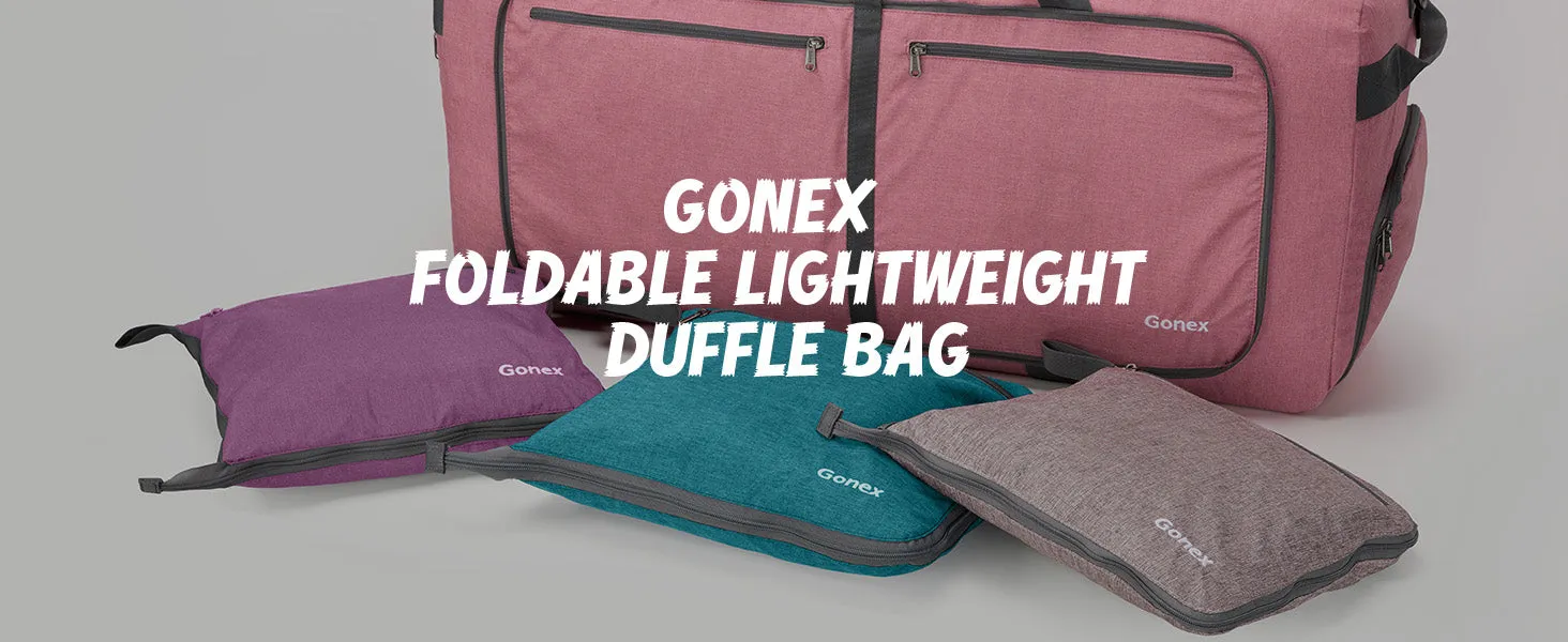 Gonex borsone pieghevole nylon idrorepellente