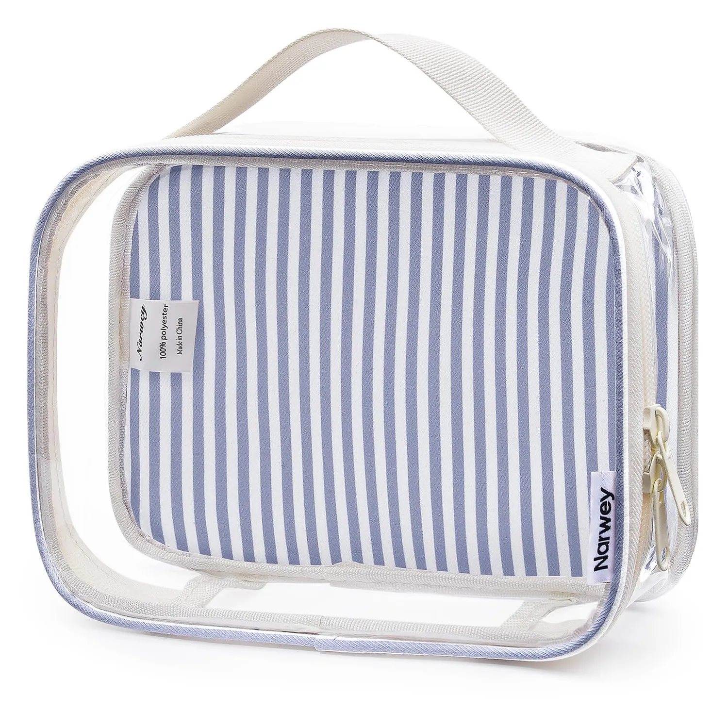 Narwey pochette trasparente TSA PVC da viaggio