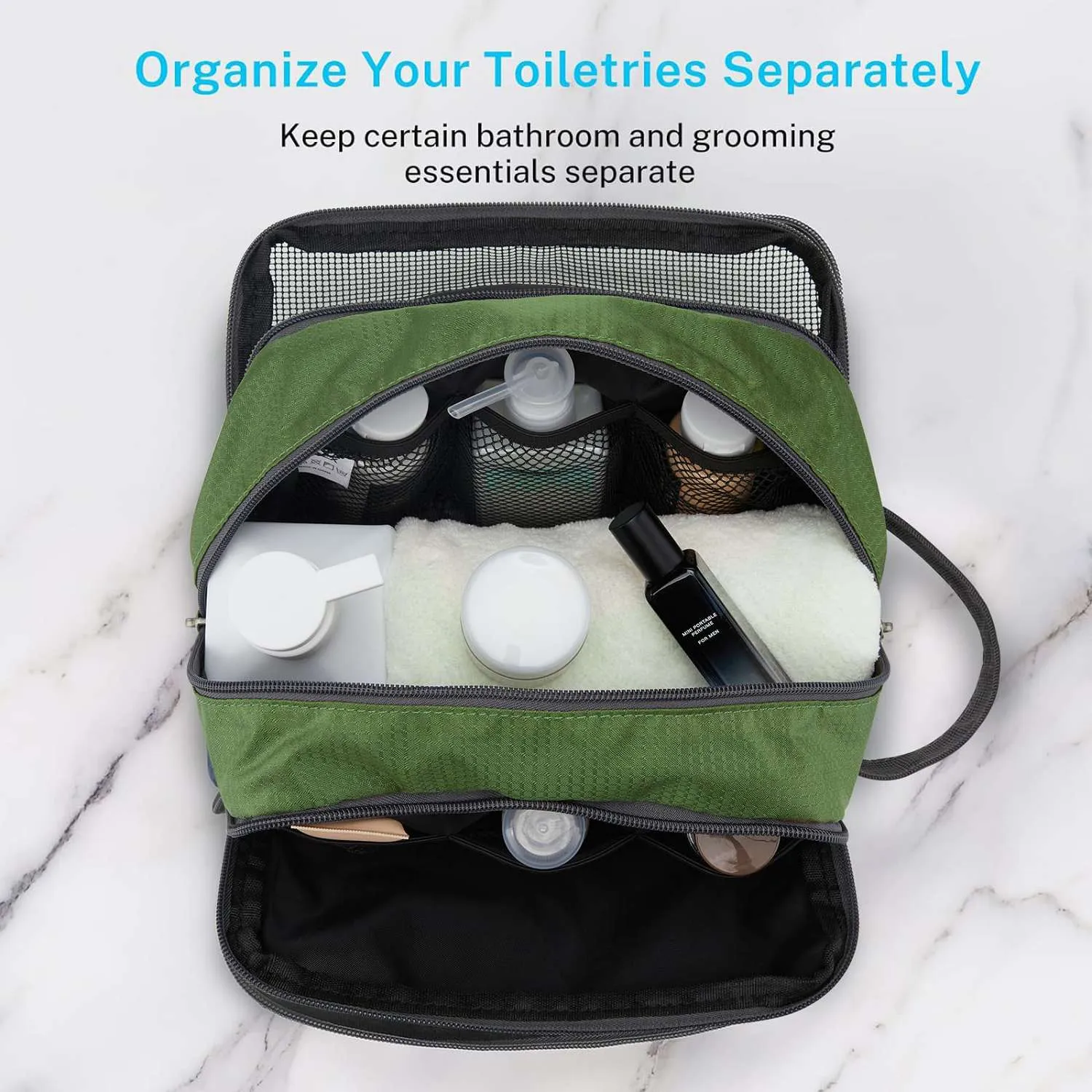 Gonex Travel Toiletry Bag beauty case viaggio nylon