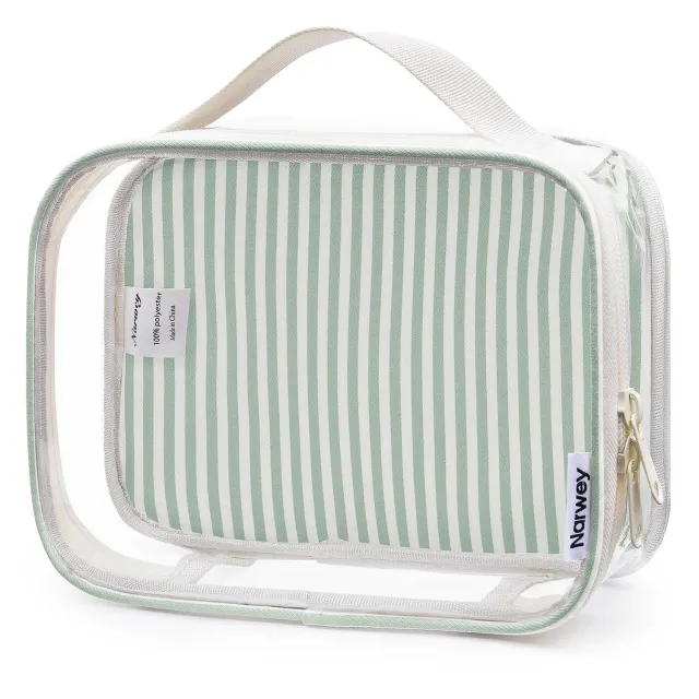 Narwey pochette trasparente TSA PVC da viaggio