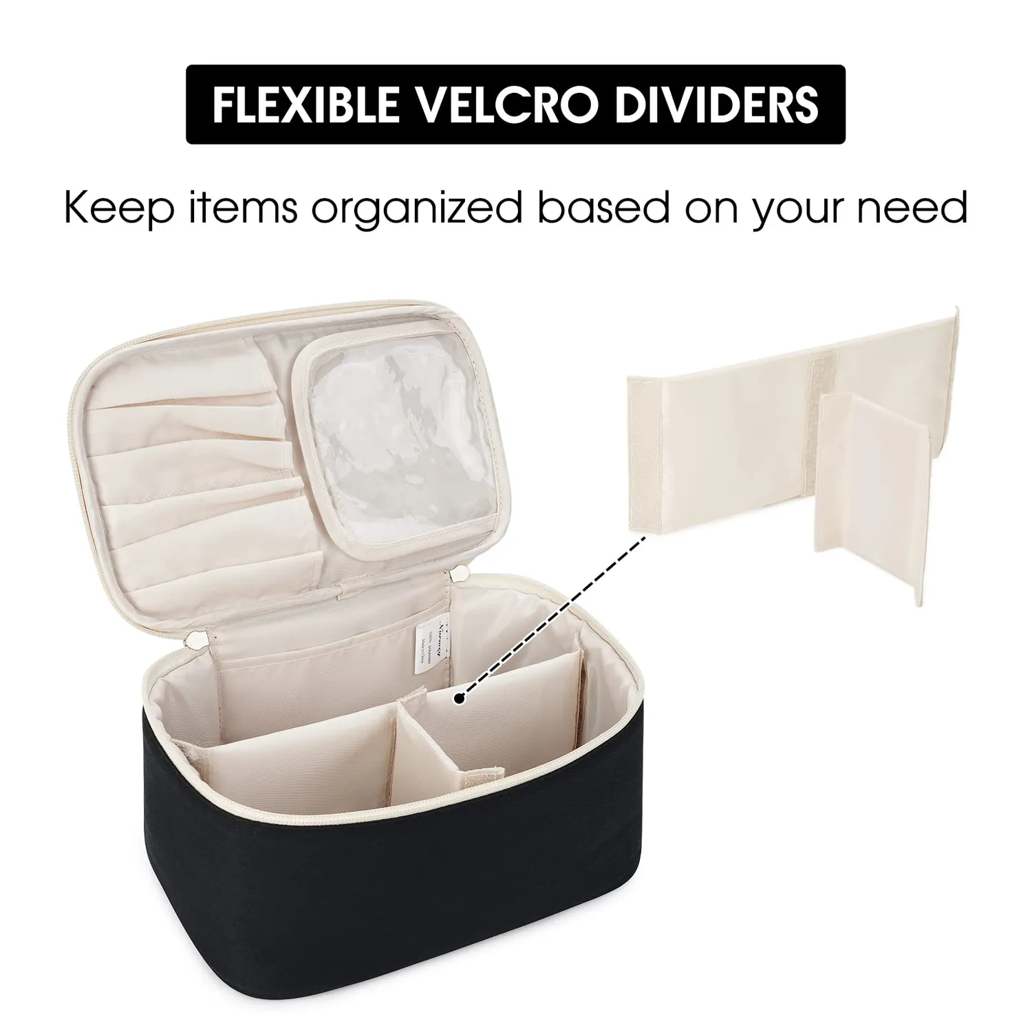 Narwey NW5563 Beauty Case da Viaggio 24x15x13 cm