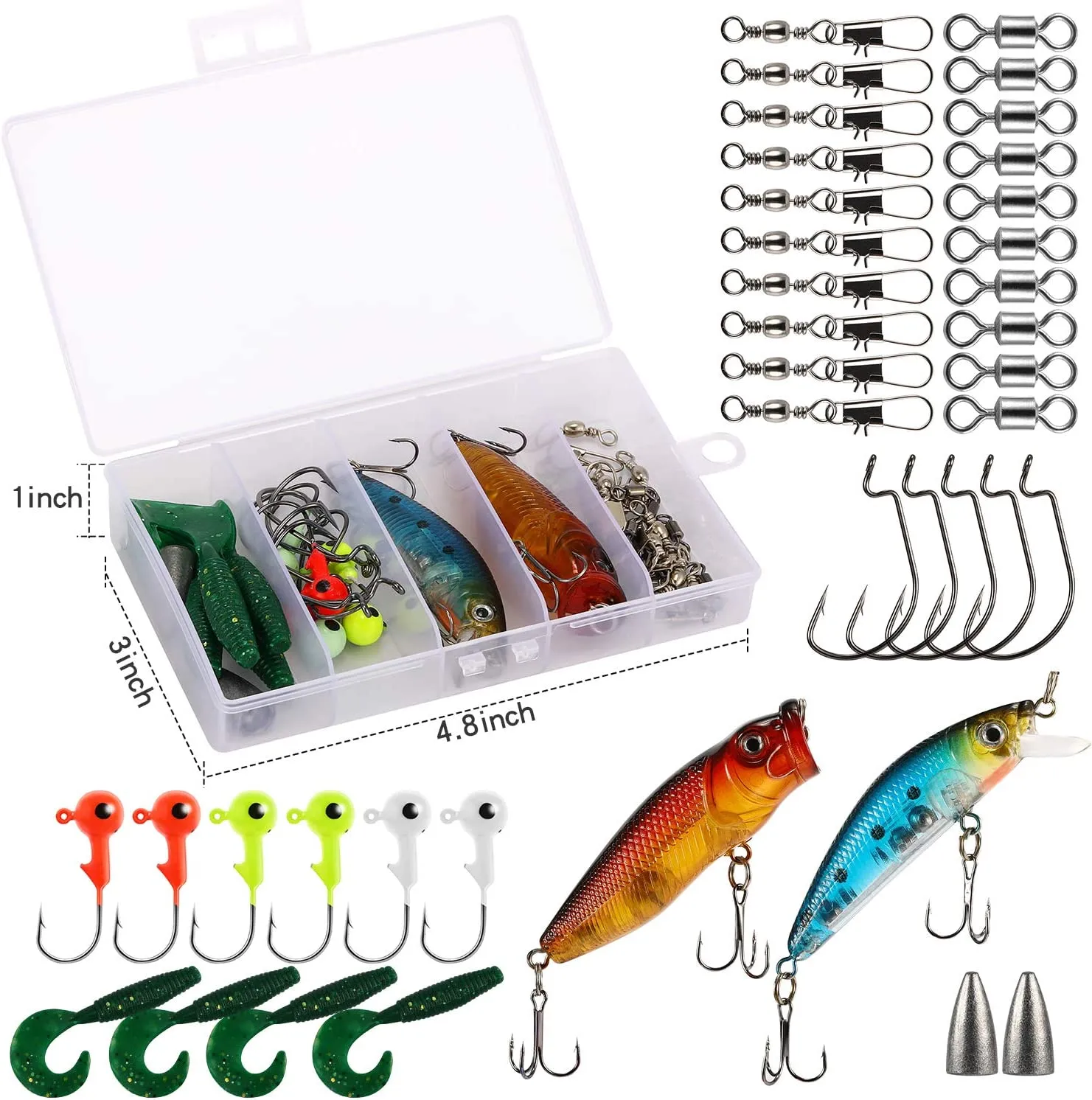 Gonex Telescopic Fishing Rod and Reel Combo canna pesca