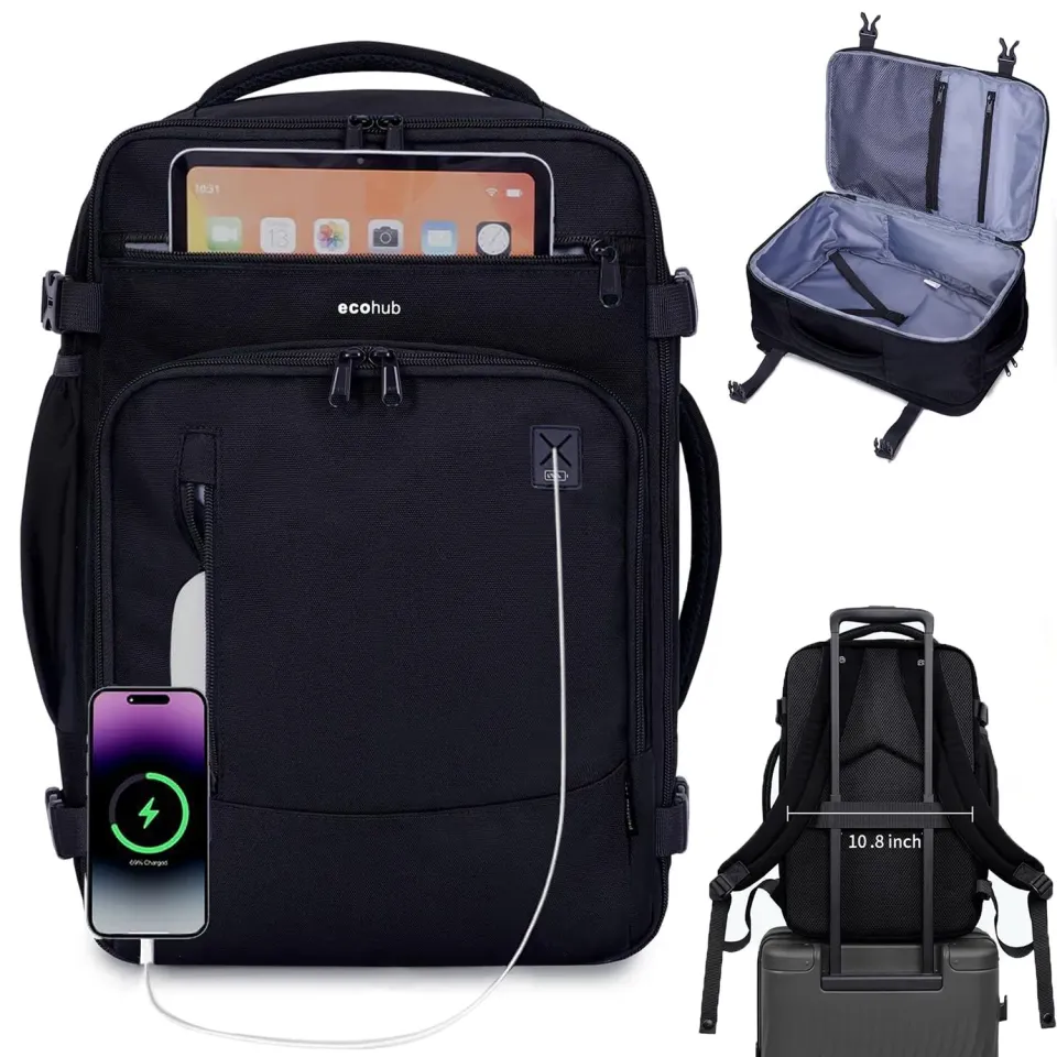 Narwey Zaino Cabina Laptop 15,6 Pollici 25L 16 Tasche