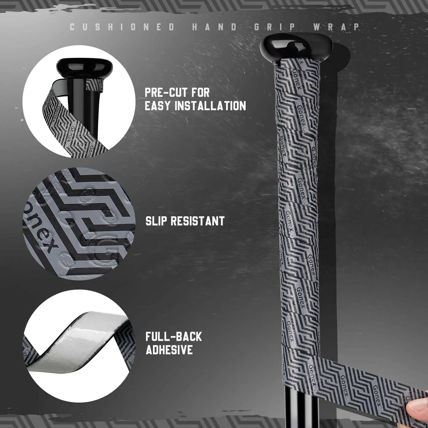 Gonex Nastro Grip Mazza Baseball Antiscivolo