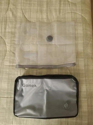 Gonex Sacco Sottovuoto da Viaggio con Pompa Salvaspazio