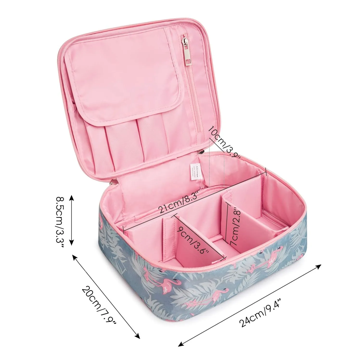 Narwey 5023 Trousse Trucchi da Viaggio con Pennelli