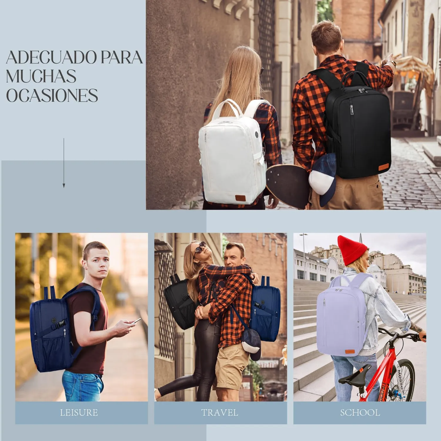 Lossga Zaino 40x20x25 Bagaglio Mano 20L sotto sedile