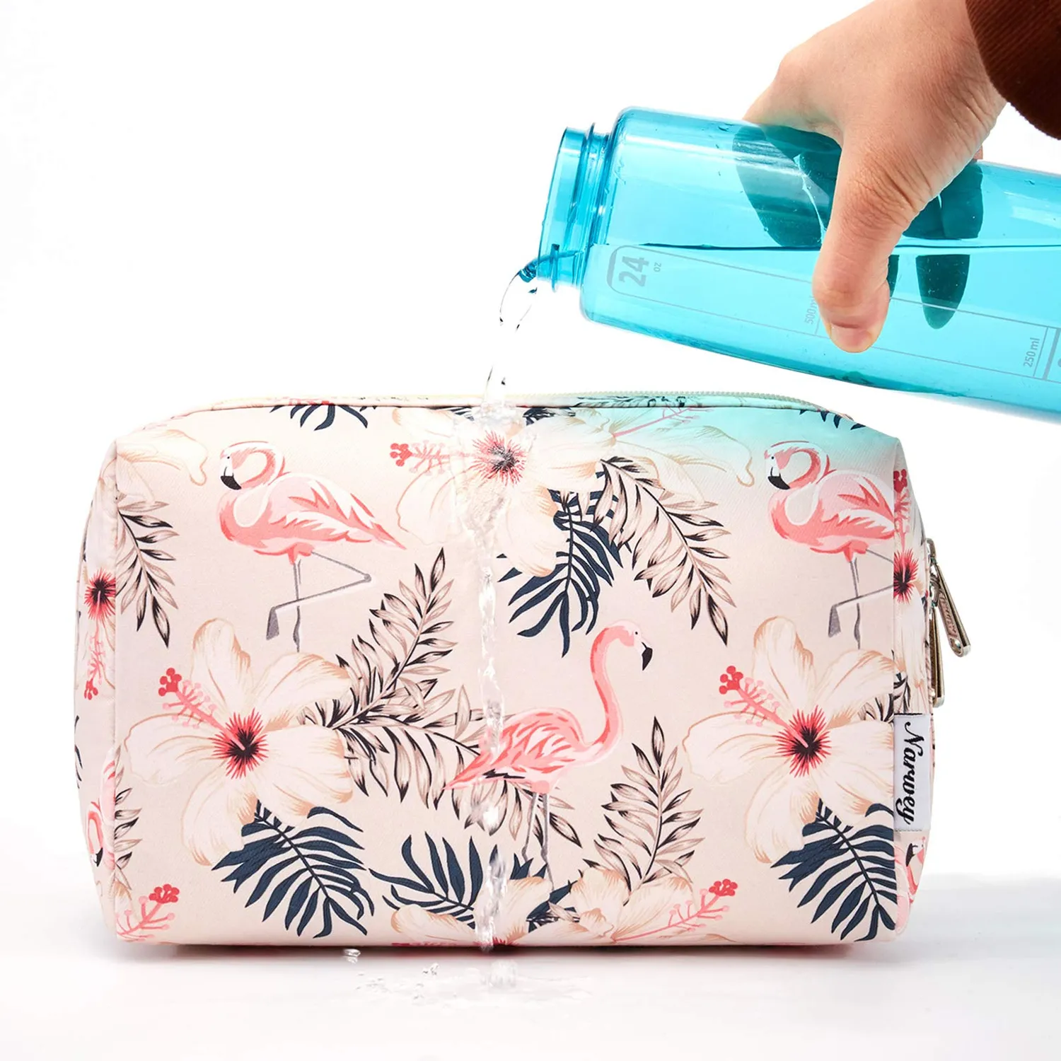 Narwey Pochette Trucco da Viaggio in Twill Idroresistente