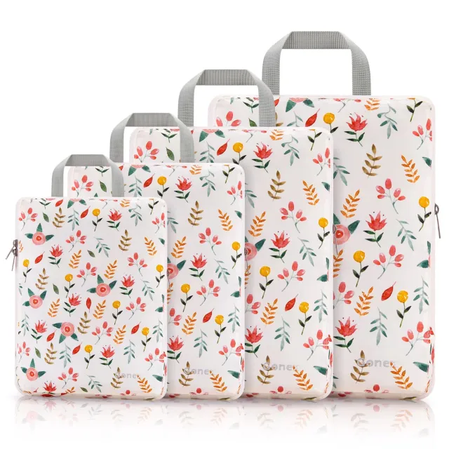 Gonex Set 4 Packing Cubes a Compressione