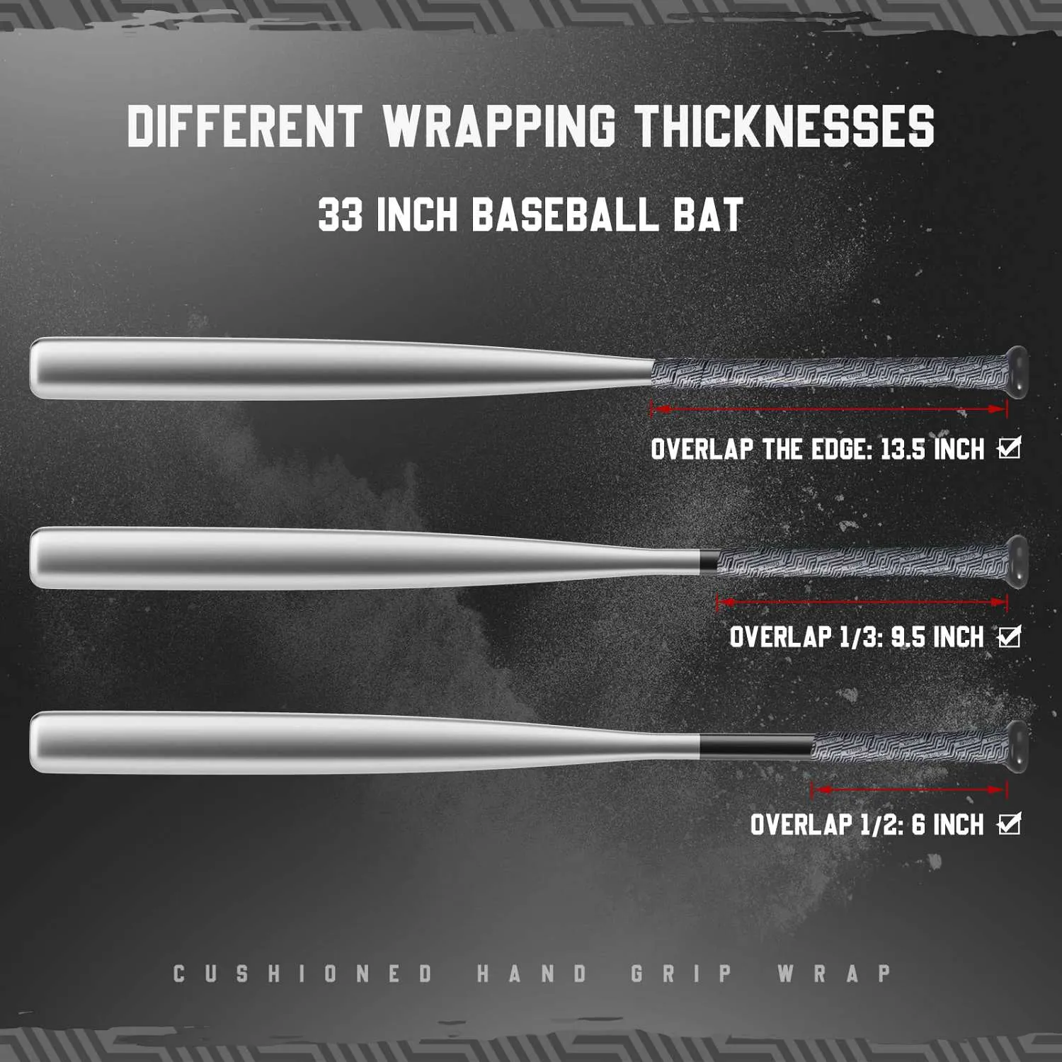Gonex Nastro Grip Mazza Baseball Antiscivolo
