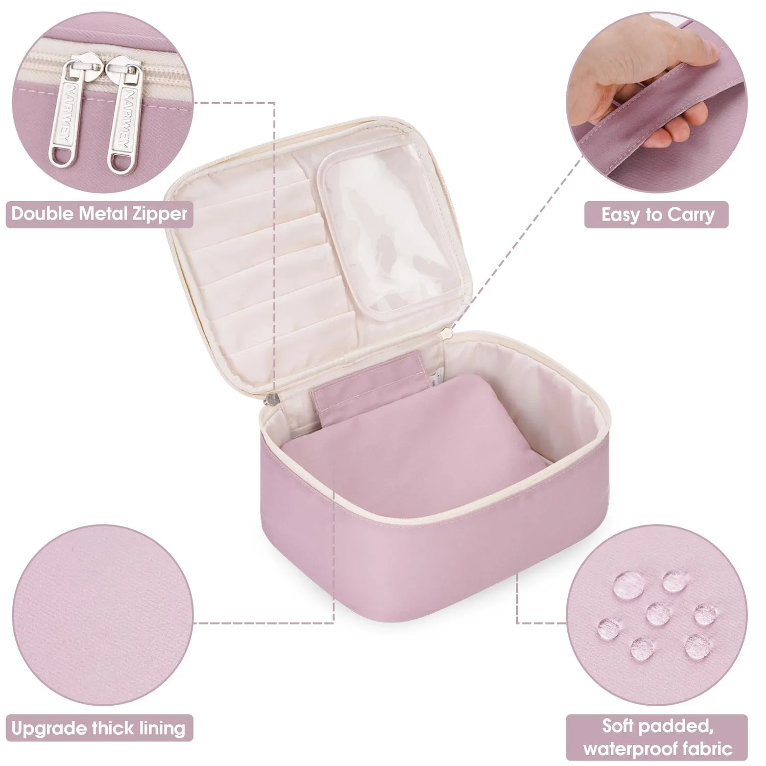 Narwey 5122 beauty case grande da viaggio