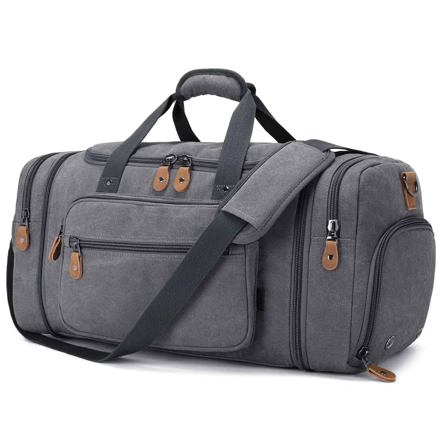 Gonex borsone tela 60L con vano scarpe