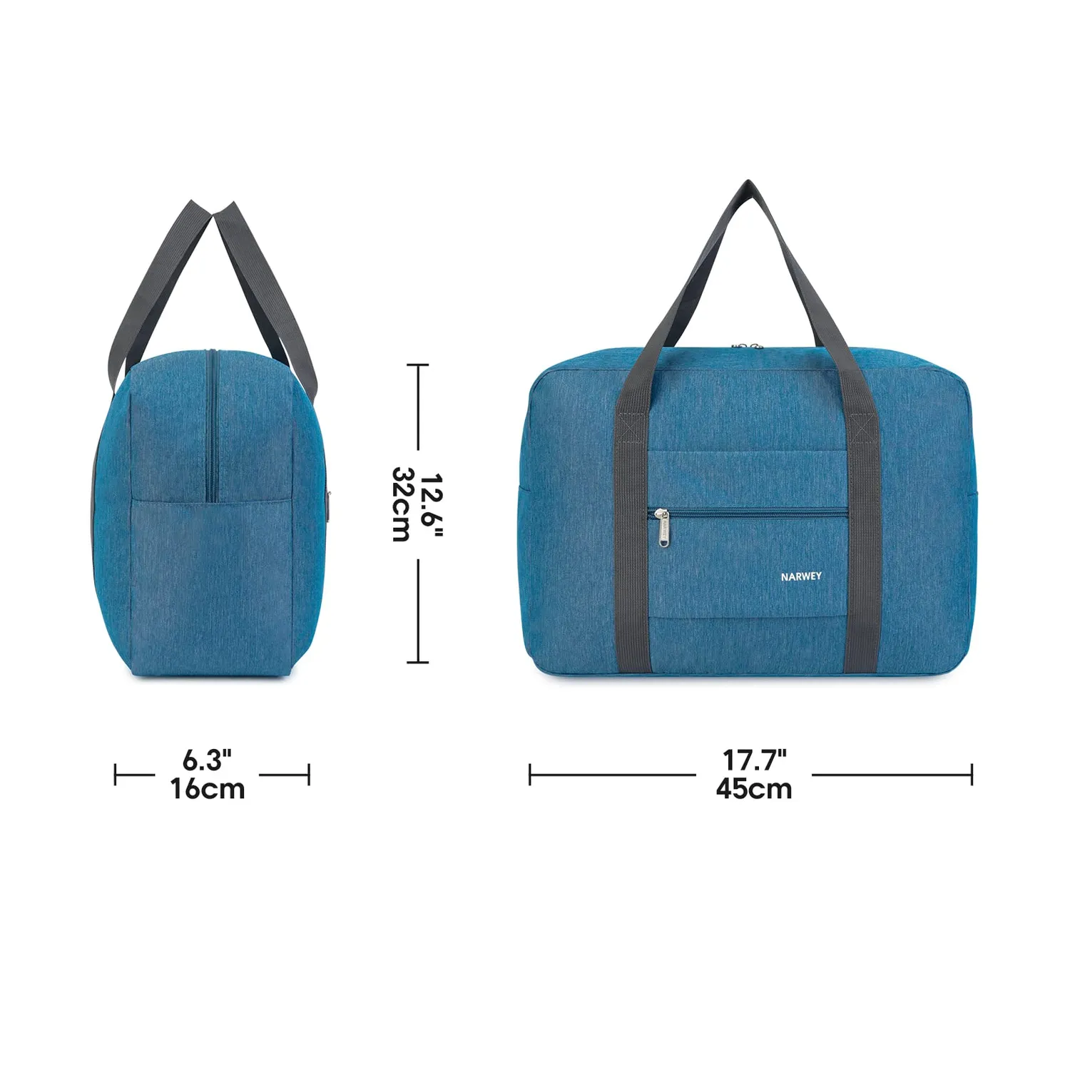 Narwey 1112 Thick Borsone Viaggio Pieghevole Sotto Sedile