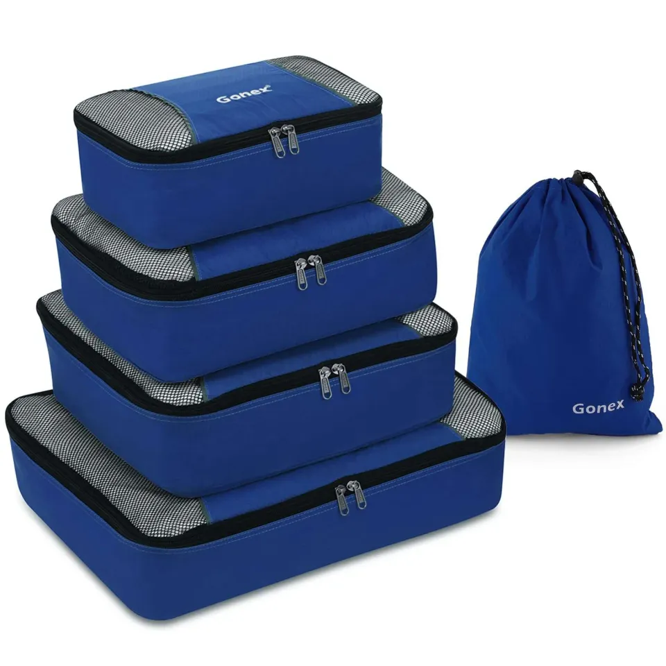Gonex Luggage Organizers cubi valigia