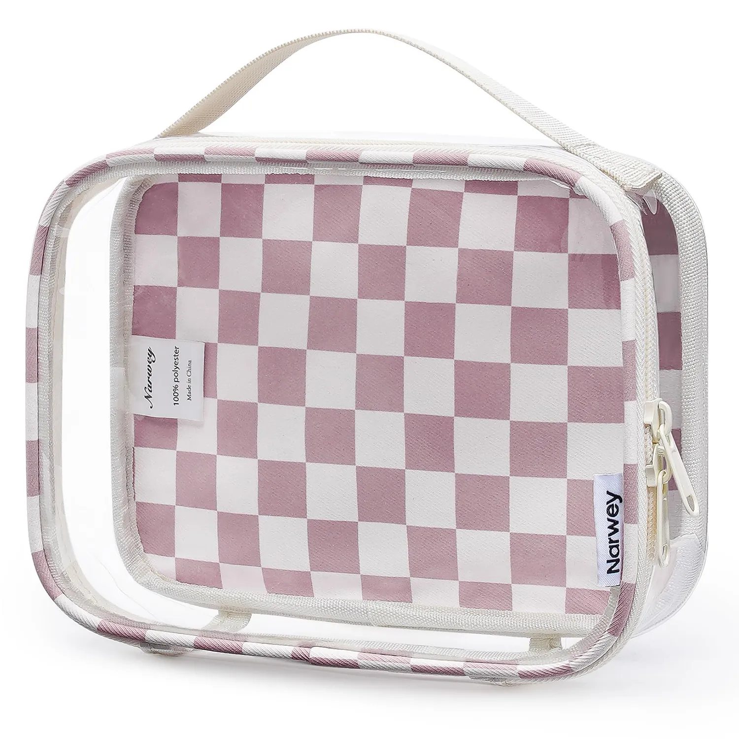 Narwey pochette trasparente TSA PVC da viaggio