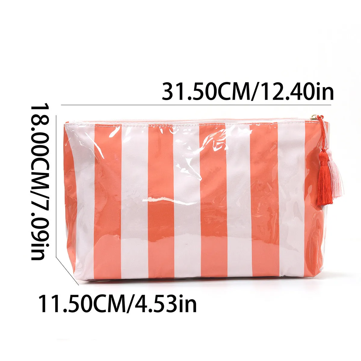 Narwey Makeup Bags Beauty Case trasparente impermeabile