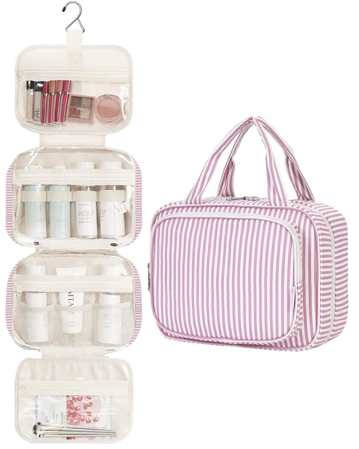 Narwey Floreale beauty case appeso da viaggio