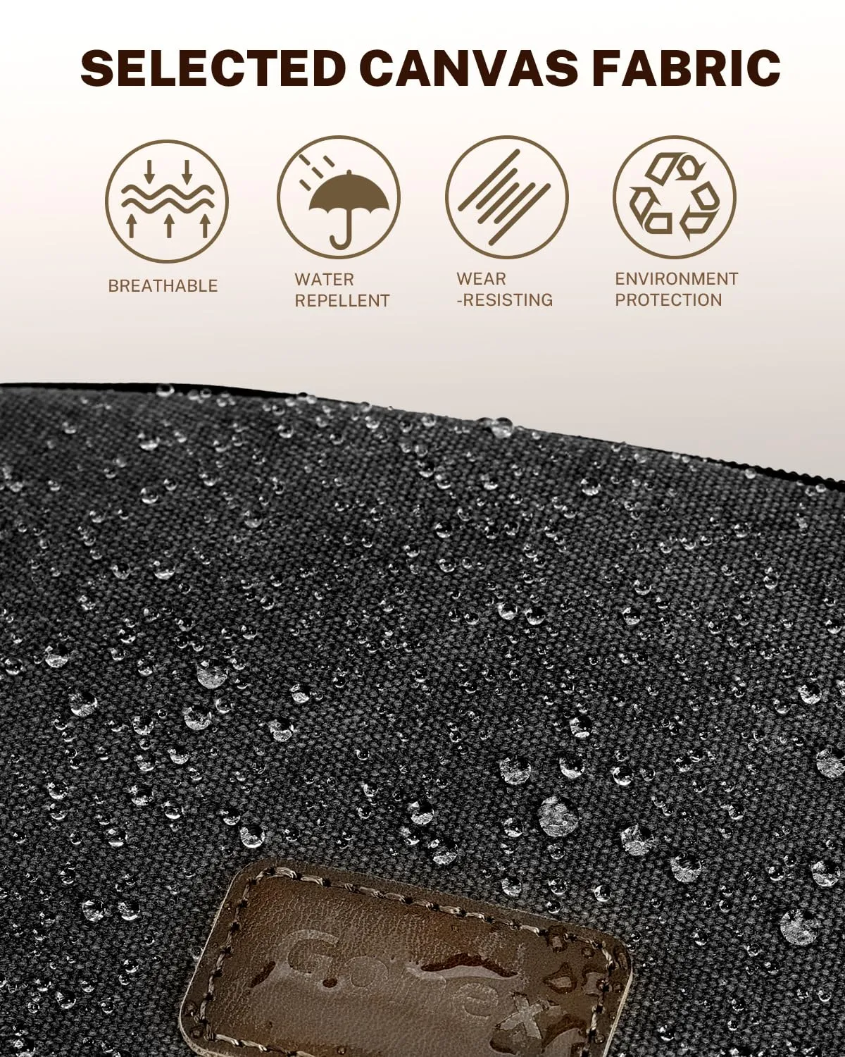 Gonex Travel Toiletry Bag beauty case uomo