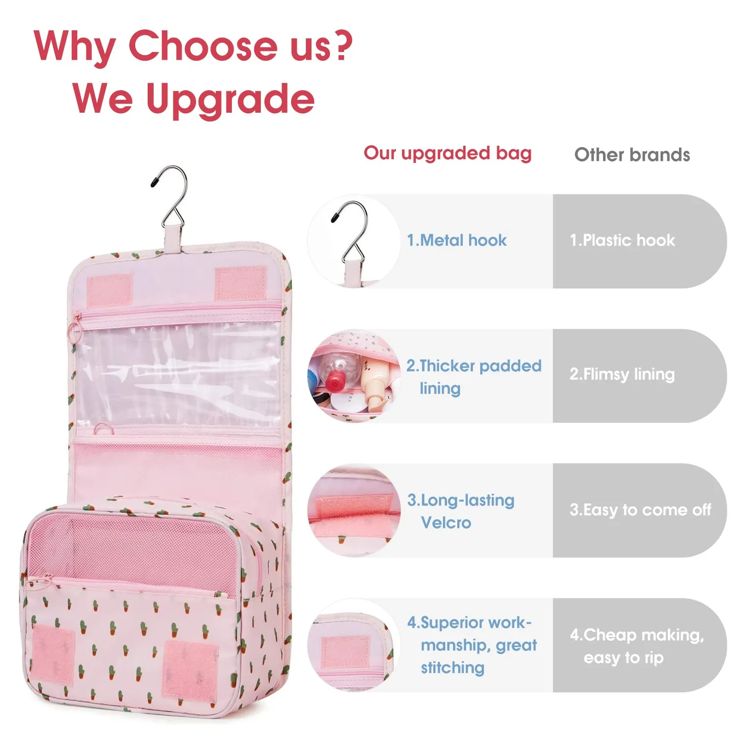 Narwey NW18011114 Beauty Appendibile Viaggio Impermeabile