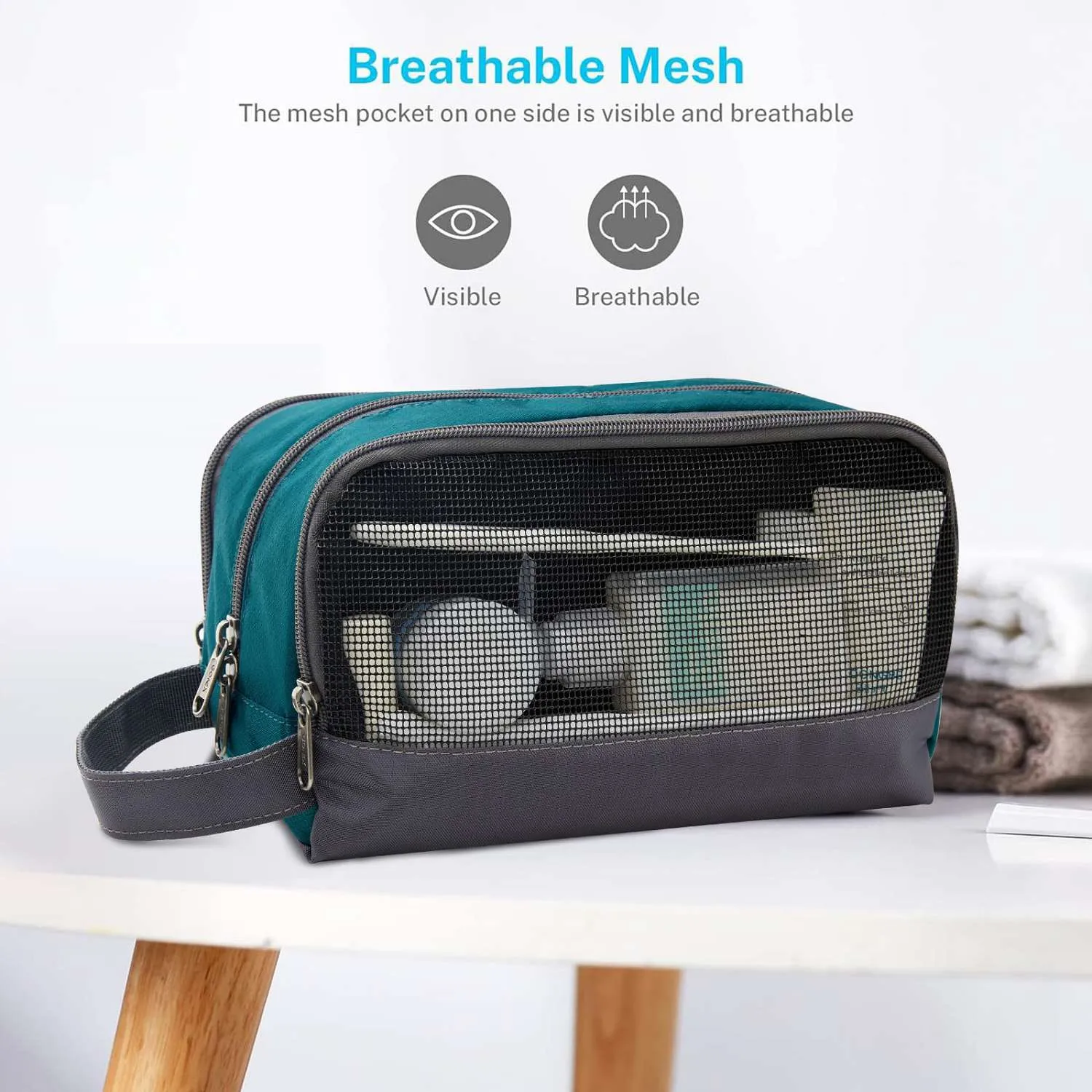Gonex Travel Toiletry Bag beauty case viaggio nylon