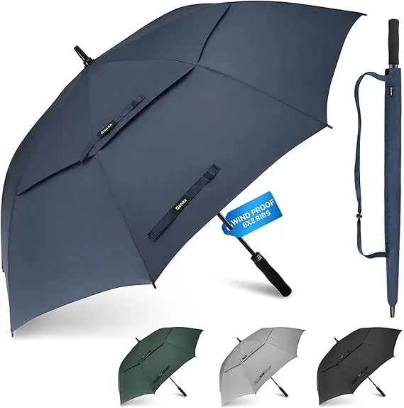 Gonex Ombrello Golf Antivento Doppia Tela