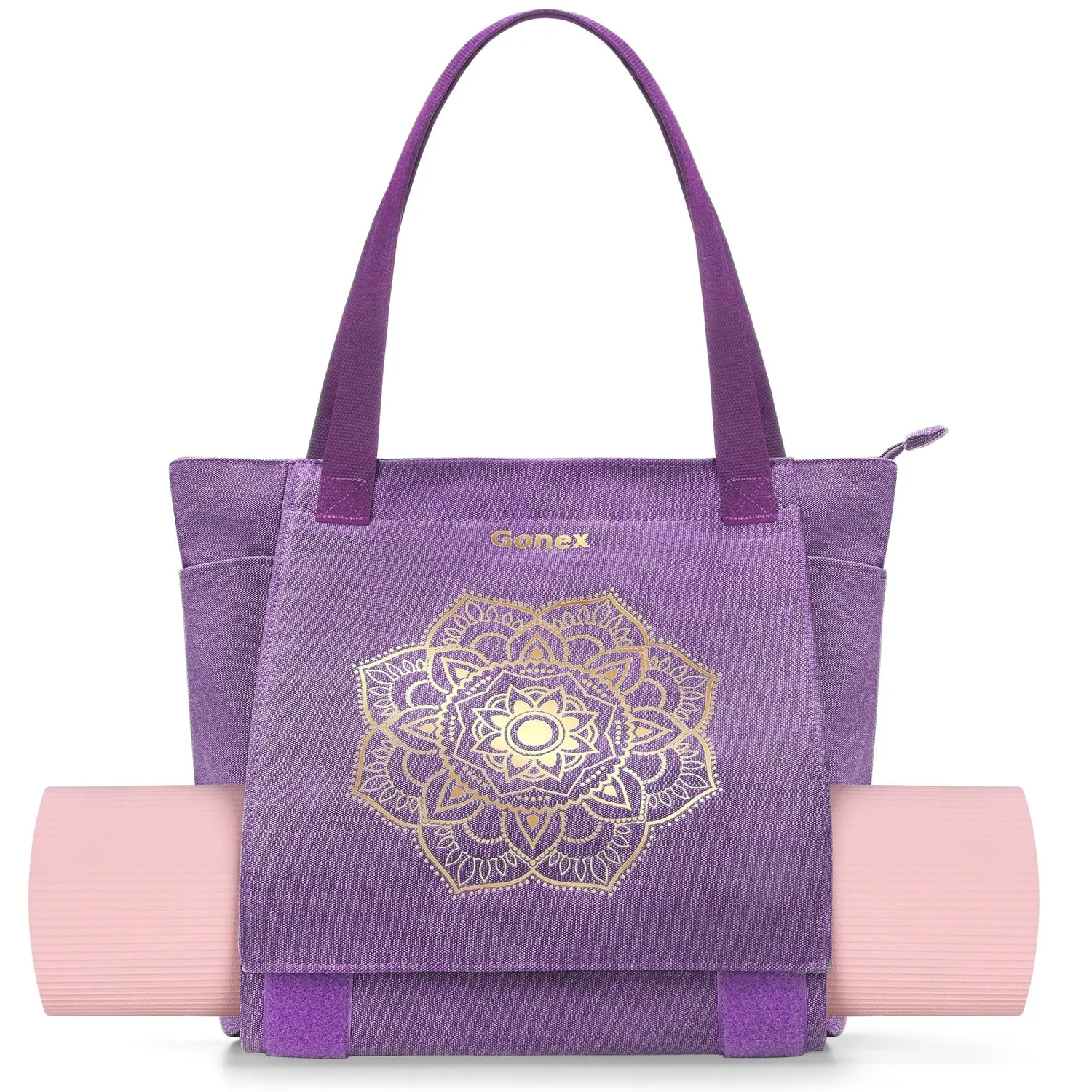 Gonex Borsa Tappetino Yoga Tela con Tasche