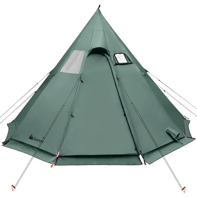 Gonex Tenda Campeggio 6 Posti 4 Stagioni Stufa