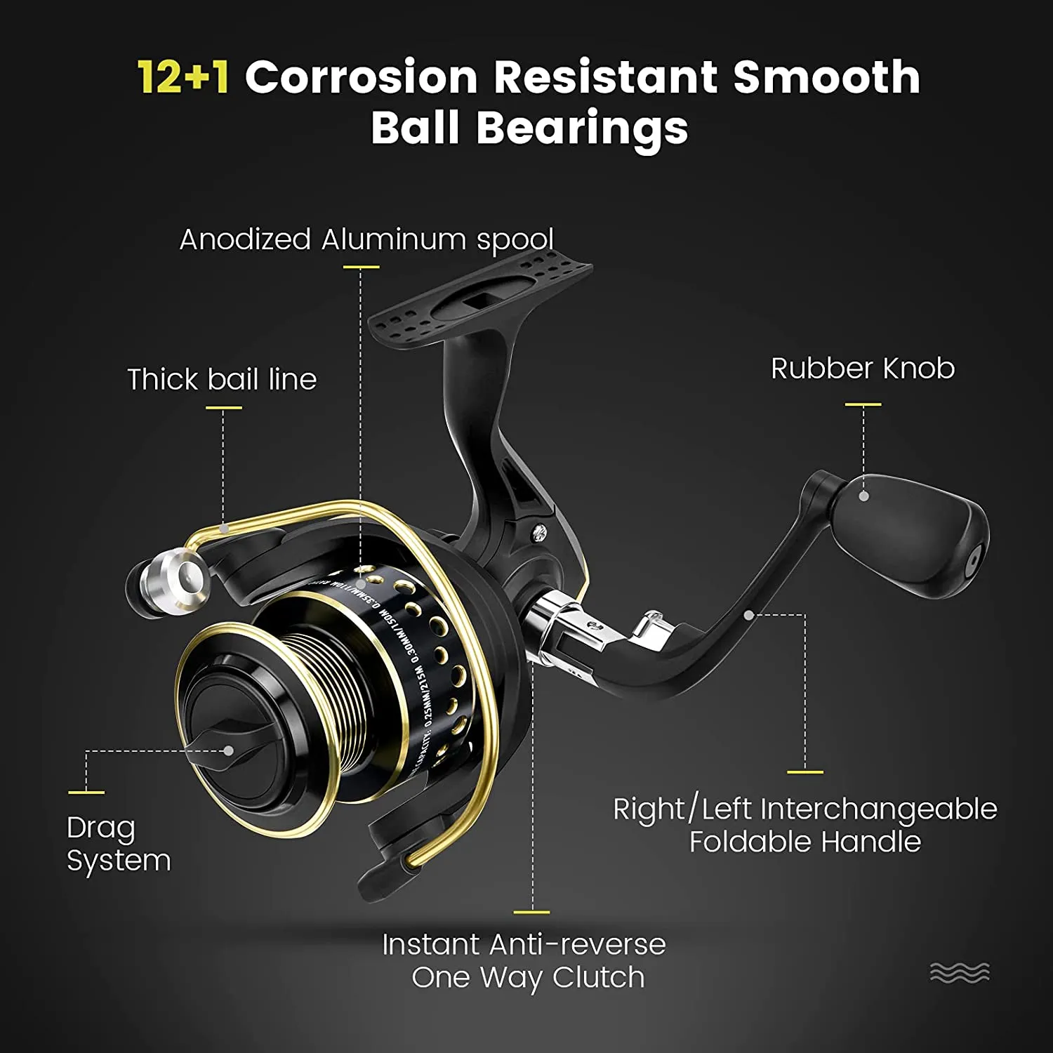 Gonex Telescopic Fishing Rod and Reel Combo canna pesca