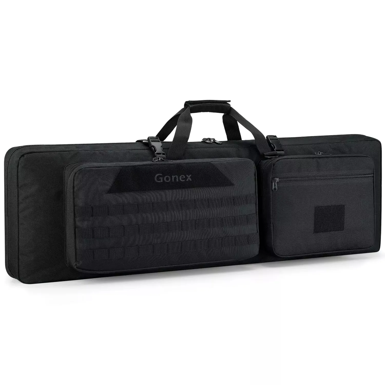 Gonex Custodia Tattica Doppia Imbottita con MOLLE