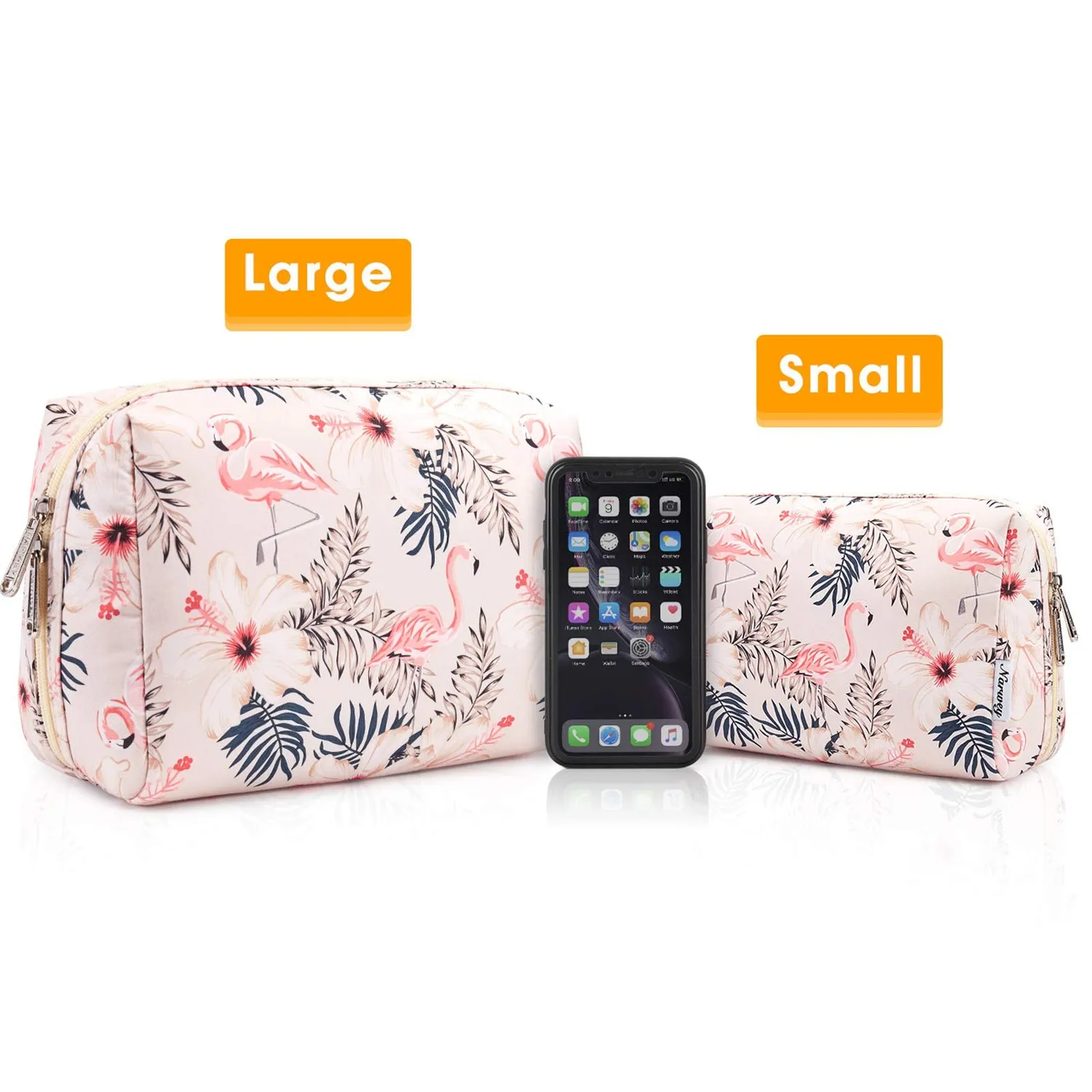 Narwey Pochette Trucco da Viaggio in Twill Idroresistente