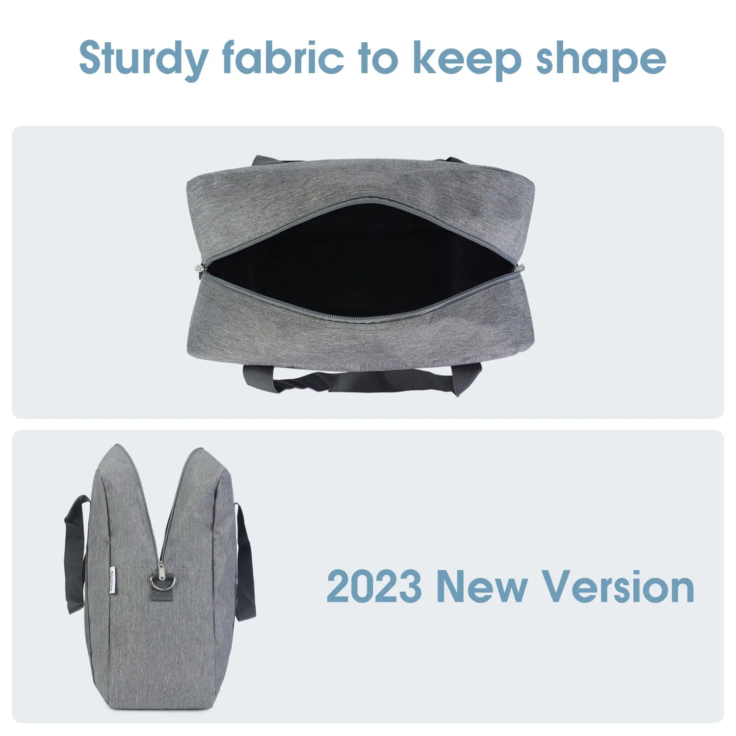 Narwey Foldable Travel Duffel Bag borsone pieghevole