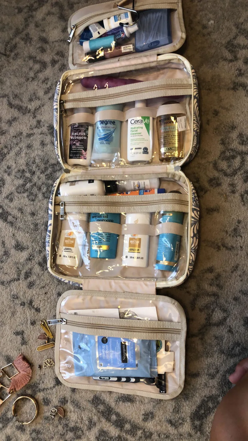 Narwey Trousse da Viaggio da Appendere Impermeabile
